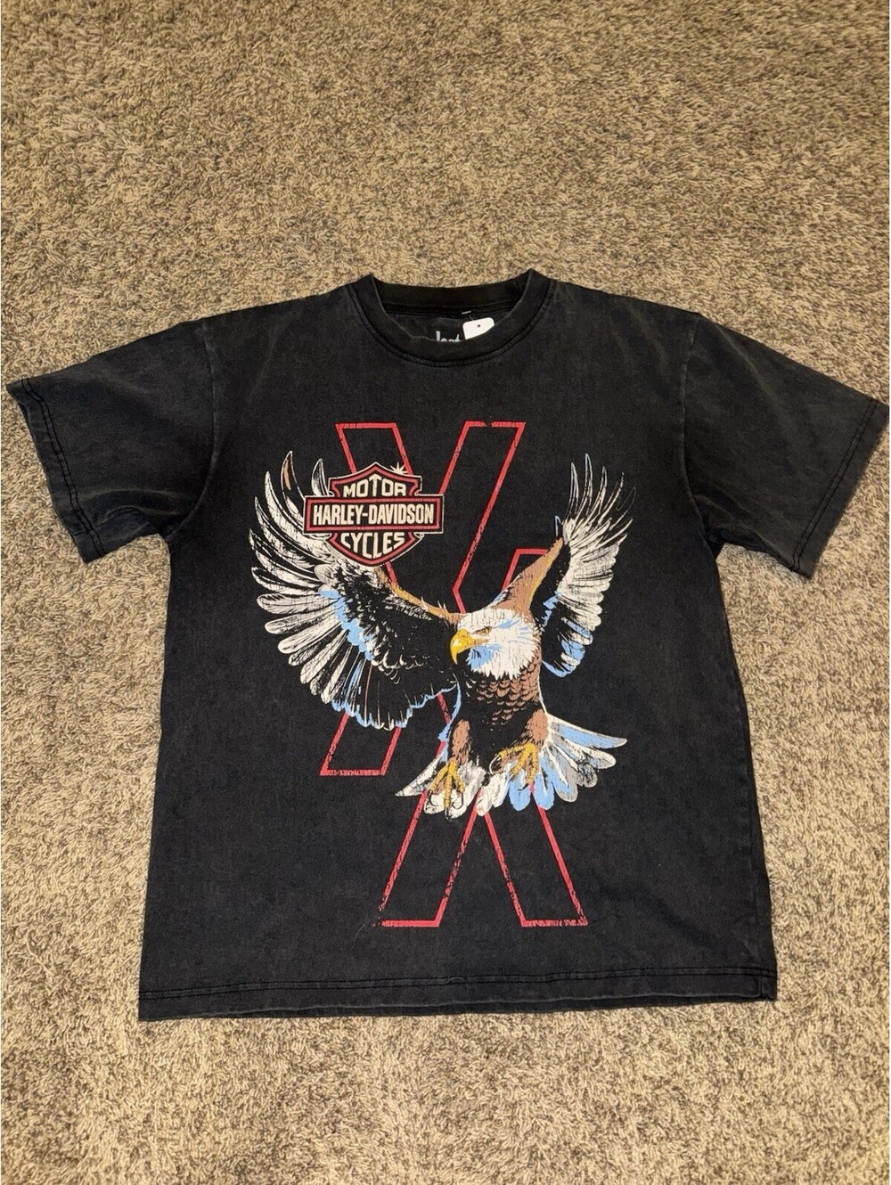 NEW Harley Davidson X Lost Americana By MGK Black T Shirt Size Medium